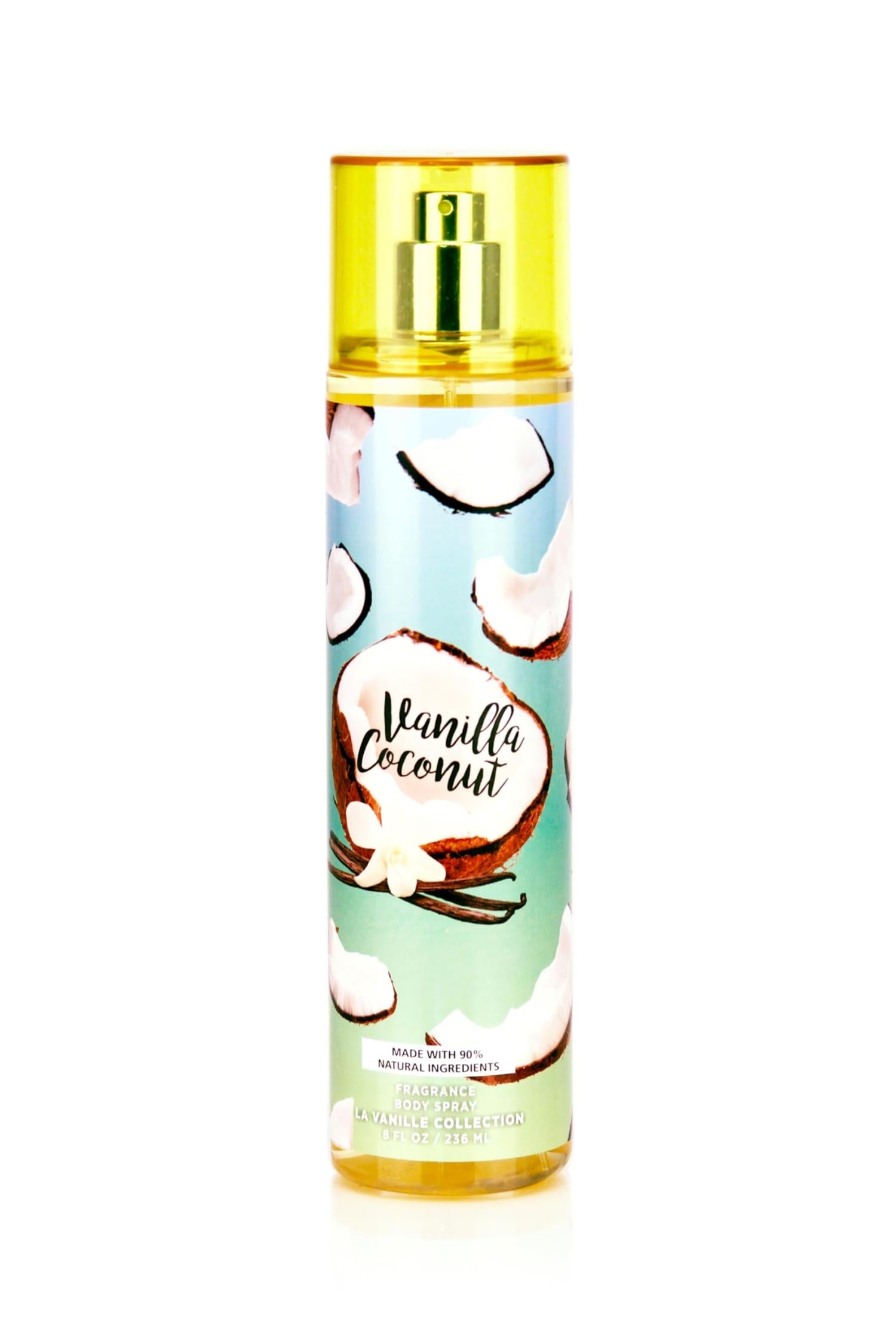 Vanilla Coconut Body Mist – Smooth & Tropical Fragrance Spray