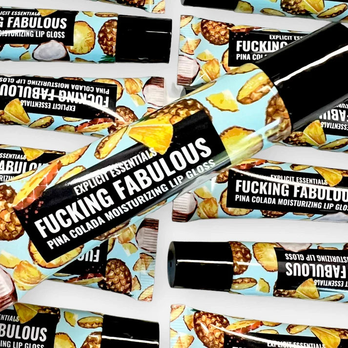 Fcking Fabulous Pina Colada Lip Gloss – High-Shine