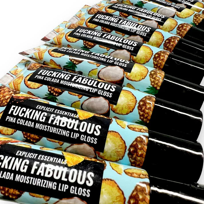 Fcking Fabulous Pina Colada Lip Gloss – High-Shine