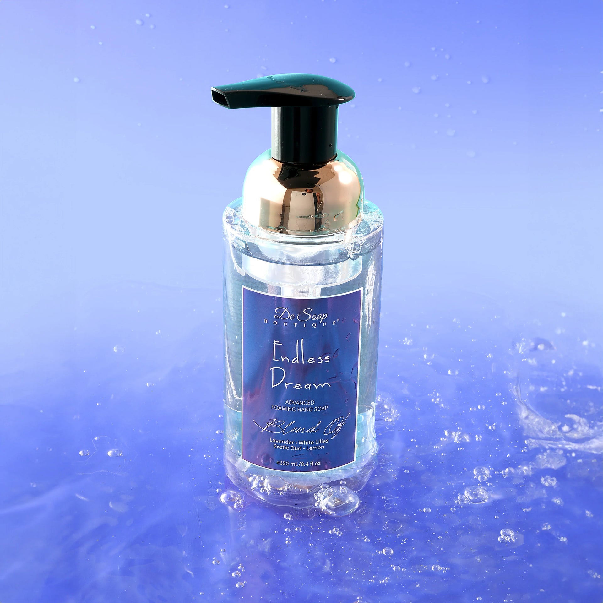 Endless Dream Foaming Hand Soap – Lavender, White Lilies & Exotic Oud Scent