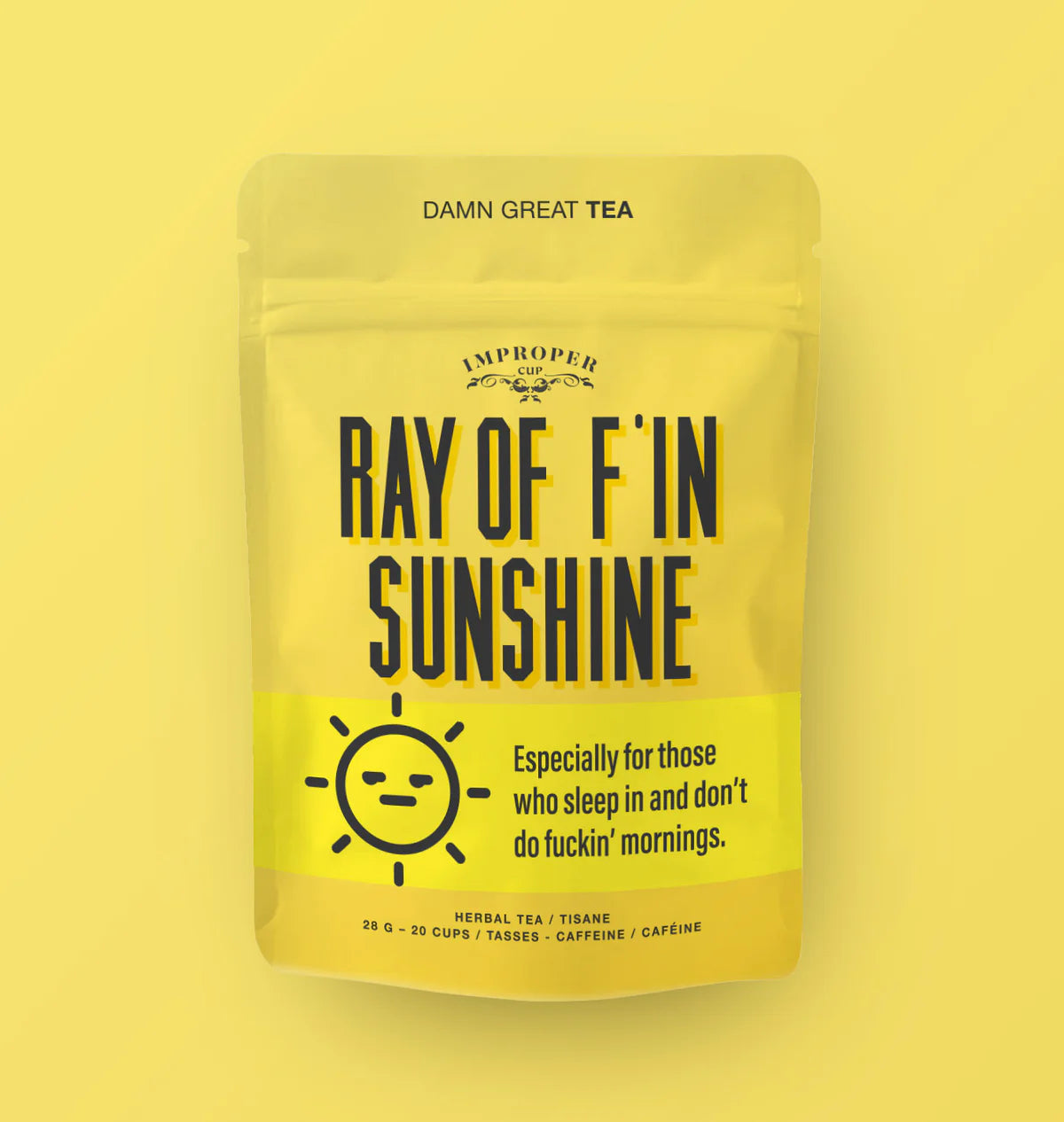Ray of F’in Sunshine Herbal Tea – Key Lime Citrus Blend