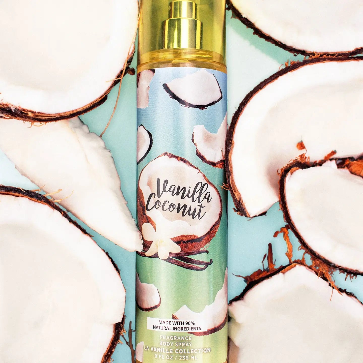 Vanilla Coconut Body Mist – Smooth & Tropical Fragrance Spray