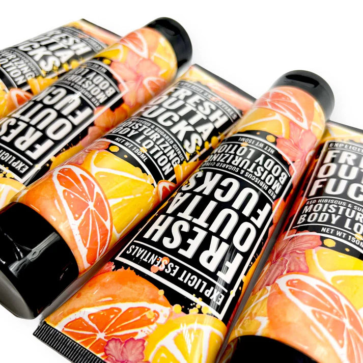 Fresh Outta Fucks Lotion – Bold & Hydrating Everyday