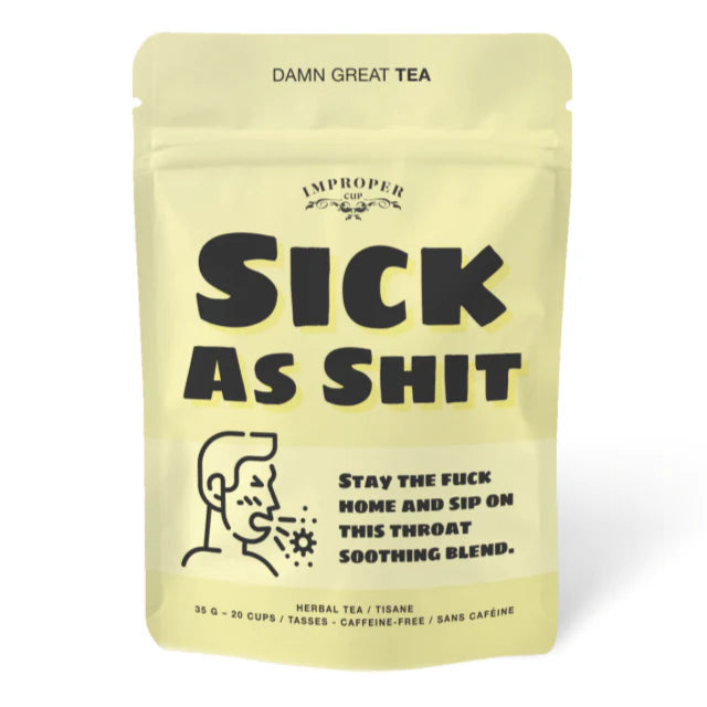 Sick As Shit Herbal Tea – Immune-Boosting Herbal Blend