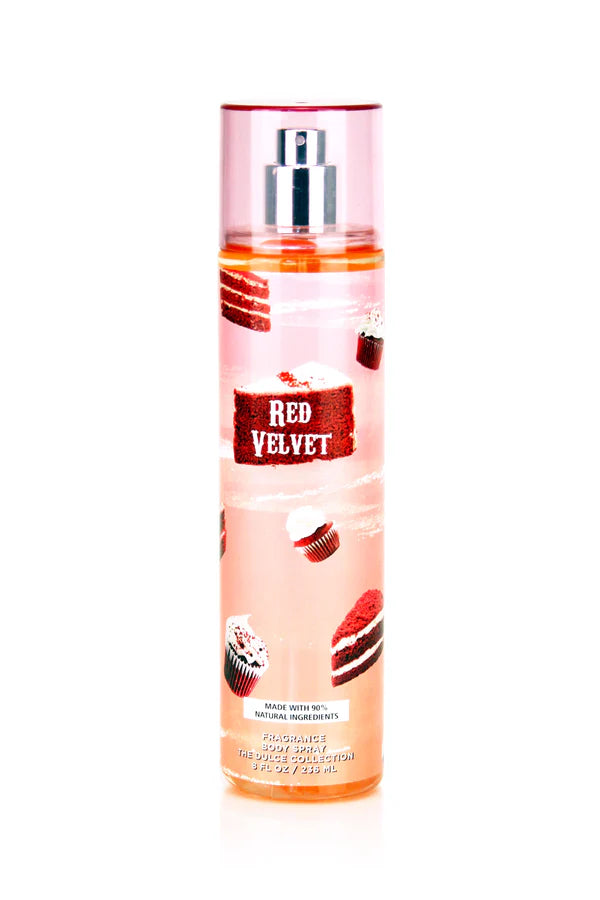 Red Velvet Body Mist – Sweet & Decadent Fragrance Spray