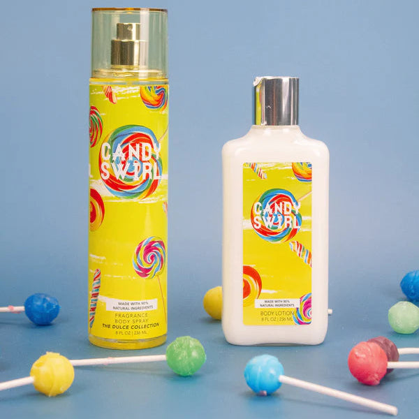 Candy Swirl 2-Piece Set – Sweet & Fruity Body Care